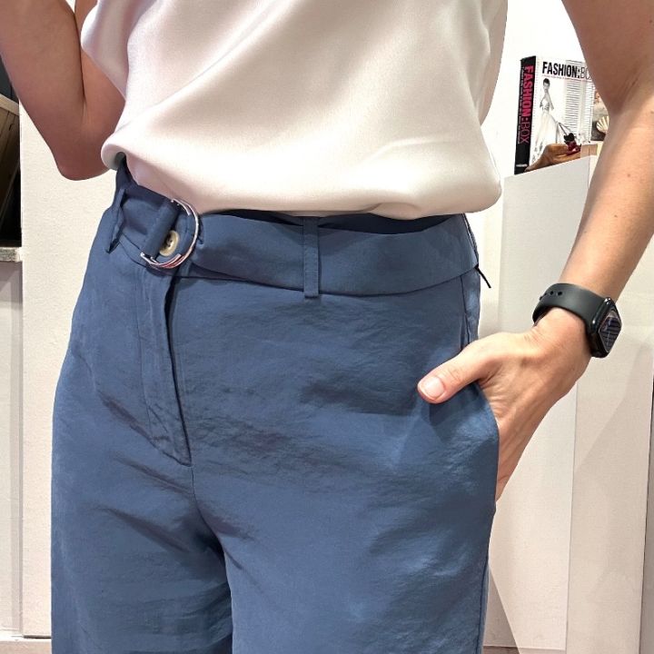 Pantalone modal azzurro (5)