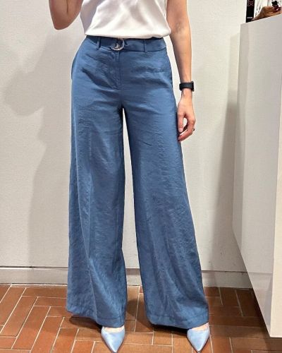 Pantalone modal azzurro